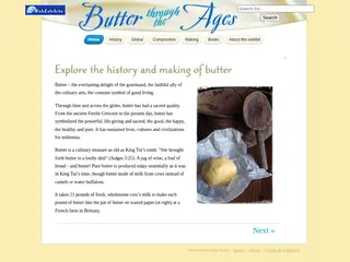 Explore the history and making of butter : Butter
