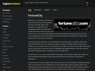 FortuneCity - Higher Intellect Vintage Wiki
