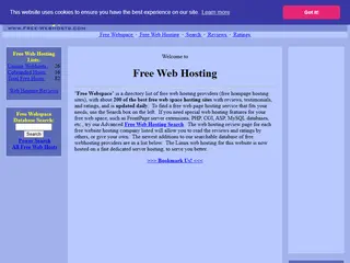 Free Webspace and Free Web Hosting Services