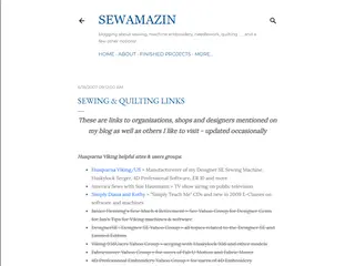 Sewing & Quilting Links