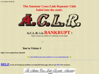 The Amateur Child Like Repeater Club. aka A.C.L.R.; just faded away.