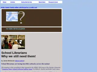 School Librarians -- Why we still need them