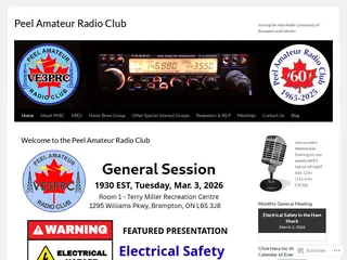 Peel Amateur Radio Club | Serving the Ham Radio Community of Brampton and Caledon