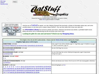 CatStuff: Thousands of Cat Graphics