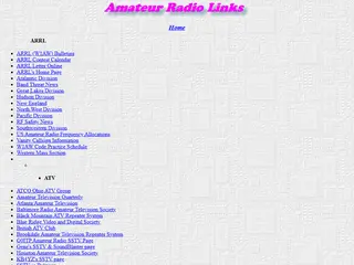 Amateur Radio Links