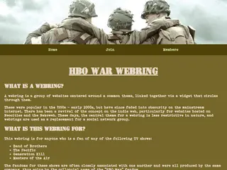 HBO War Webring