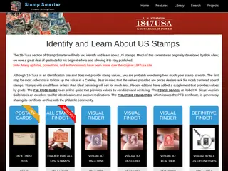 Stamp Smarter - 1847usa Identify and Learn About US Stamps