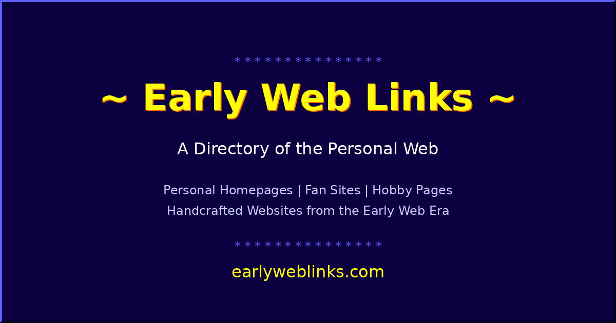 earlyweblinks.com image